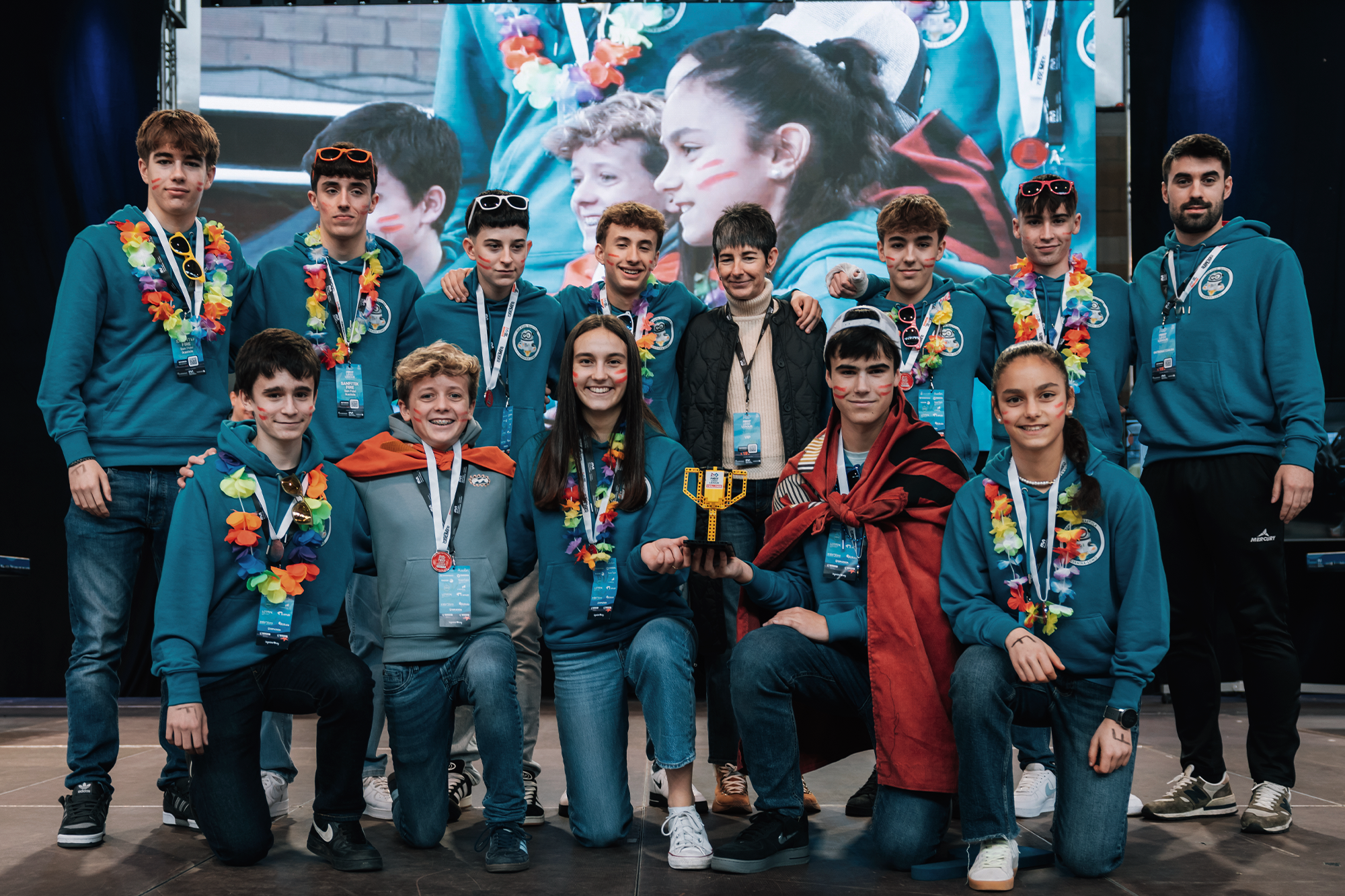 Sanfitek Fire, ganador del premio Grupo Fagor de FLL Euskadi-Mondragon